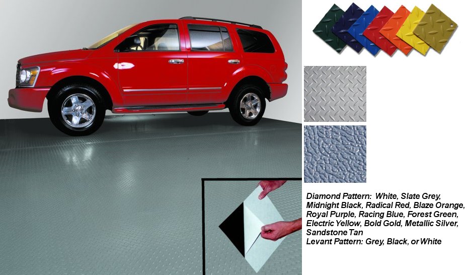 Raceday Peel And Stick Garage Floor Tiles Flooring Site